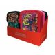 Display cu 6 penare duble, cu 2 fermoare, echipate, ALPINO - assorted design