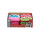 Display 10 buc. penare cu fermoar, ZIP..IT Beast Storage box - 6 culori asortate - EAN 7290103191696