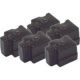 CERNEALA SOLIDA COLORSTIX BLACK 5 STICKS 016204000 7K XEROX PHASER 8200