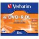 DVD-R , 8.5GB, 4X, carcasa jewel, VERBATIM Dual Layer